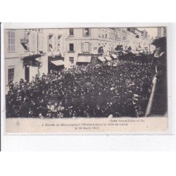 LAVAL: entrée de monseigneur l'evêque dans la ville de laval, 18 mars 1906 - très bon état