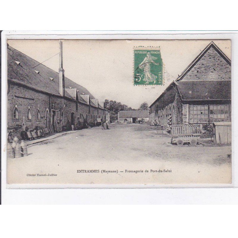 ENTRAMMES: fromagerie de port-du-salut - très bon état