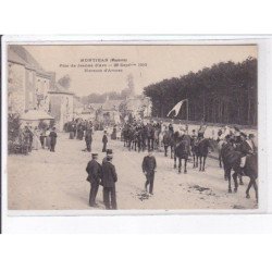 MONTJEAN: fête de jeanne d'arc 1910, herauts d'armes - très bon état