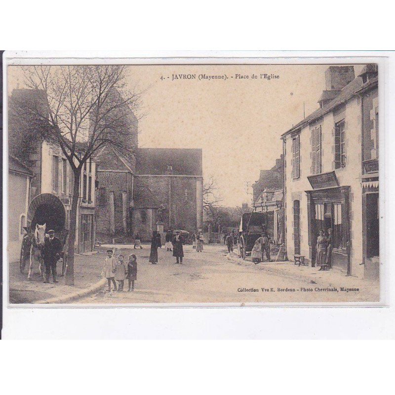 JAVRON: place de l'église - très bon état