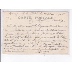 BOURGNEUF-la-FORÊT: place de la mairie - très bon état