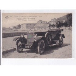 AJACCIO: tropédo berliet 5 places location forfait et au kilomètre L. Massoni automobile cours napoléon - très bon état