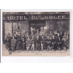 AJACCIO: hôtel du golfe, passage de la caravane roi de gaillac, pâques 1927 - très bon état