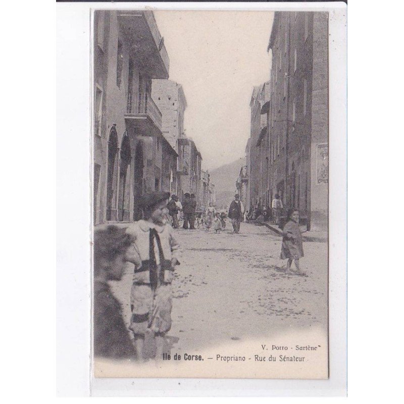 PROPRIANO: rue du sénateur - très bon état