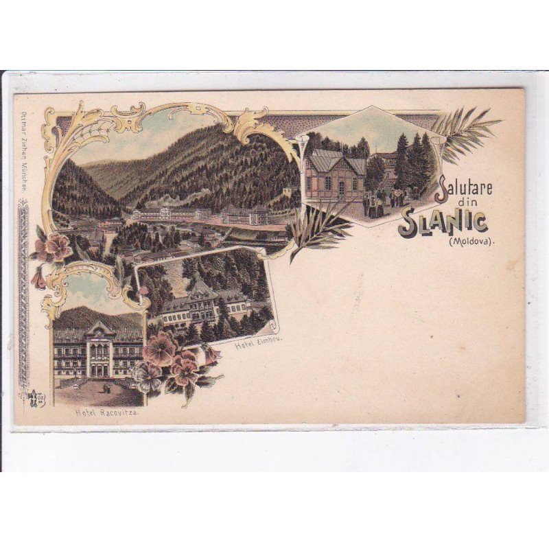 MOLDAVIE: salutare din slanic, moldava - très bon état