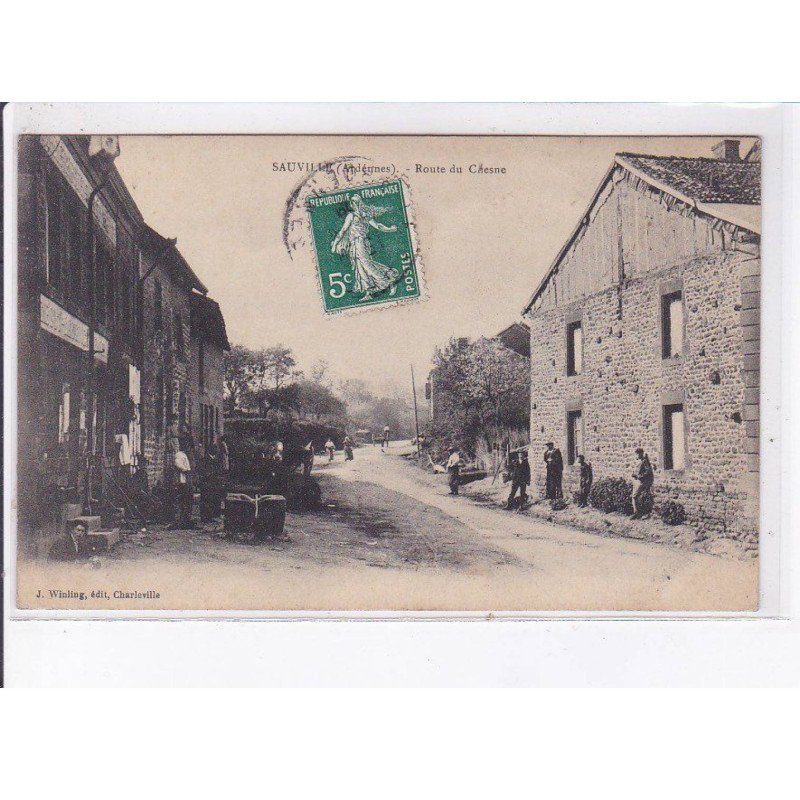SAUVILLE: route du caesne - très bon état SAUVILLE: route du caesne - très bon état