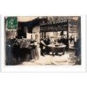 PARIS : lot de 4 cartes photo de l'exposition des pétrins mécaniques (boulangerie - moulins Corbeil) vers 1908