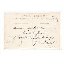 PARIS : lot de 4 cartes photo de l'exposition des pétrins mécaniques (boulangerie - moulins Corbeil) vers 1908