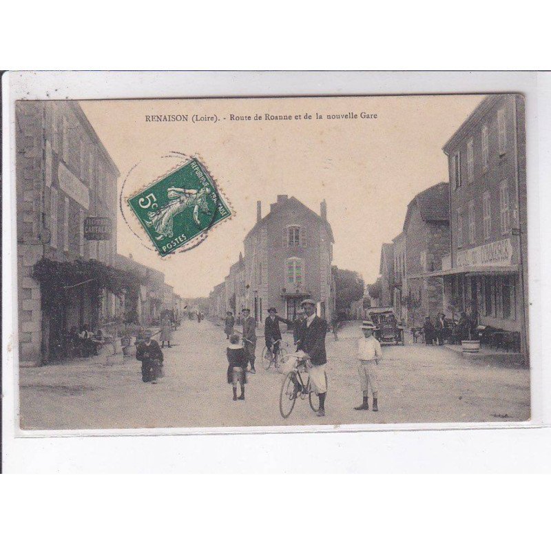 RENAISON: route de roanne et de la nouvelle gare - très bon état