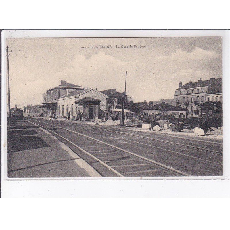 SAINT-ETIENNE: la gare de bellevue - très bon état