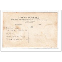 PARIS 14 : carte photo du café Brunel au 30 rue des Plantes -  très bon état