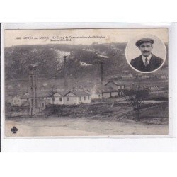 AUREC-sur-LOIRE: le camp de concentration des réfugiés, guerre 1914-1915 - état