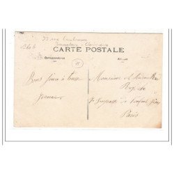 PARIS 15 : carte photo de la bonneterie chemiserie """"a l'Union du Travail"""" au 93 rue de Cambronne - très bon état