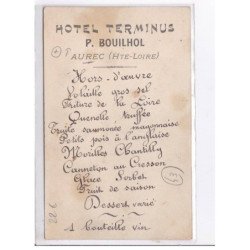 AUREC: hôtel terminus P. Bouilhol - très bon état