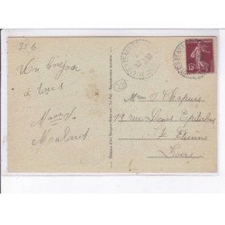 MALATAVERNE: maison de repos des aveugles, un groupe de pensionnaires - très bon état