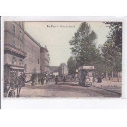 LE PUY-en-VELAY: place du breuil, tramway - très bon état