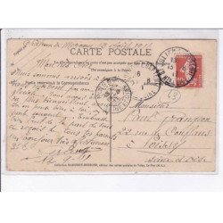 MALREVERS: la place de l'église, groupe de dentellière - très bon état