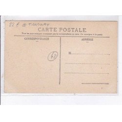 LE PUY-en-VELAY: statue la fayette et vieille tour panessac, tramway - très bon état