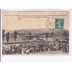 YSSINGEAUX: aviation, fêtes août 1911, vue générale de l'aérodrome - état