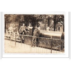 PARIS 16 : carte photo du petit train du jardin d'acclimatation - très bon état