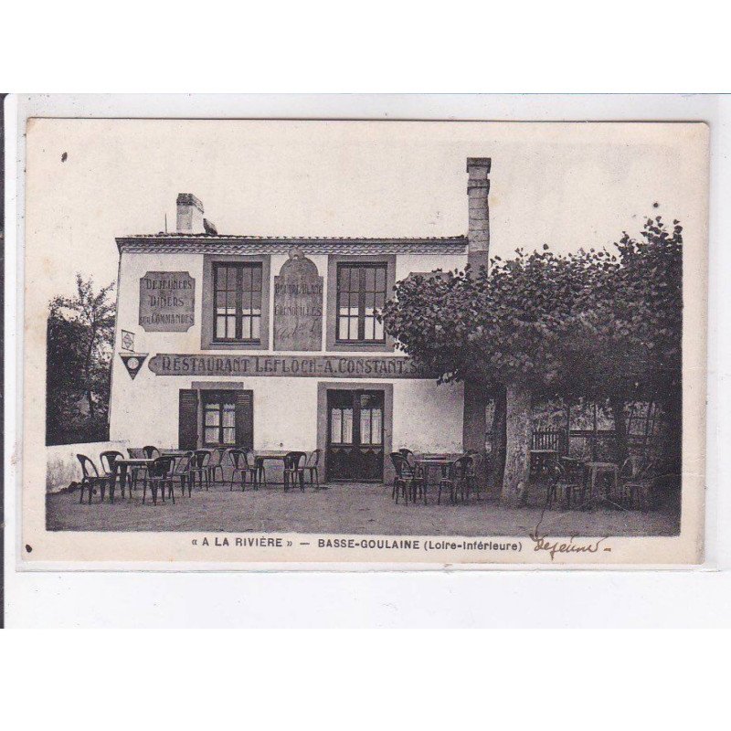 BASSE-GOULAINE: "a la rivière" au bords fleuris - très bon état