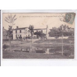 BASSE-GOULAINE: le restaurant duteil et la rivière - très bon état