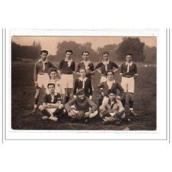 PARIS 16 : carte photo de l'équipe 1 de Jean Baptiste Say (école - sport - football) - très bon état