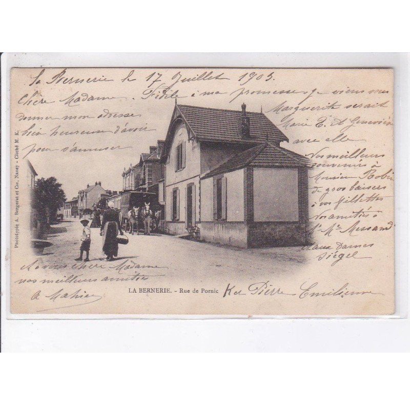LA BERNERIE: rue de pornic - très bon état