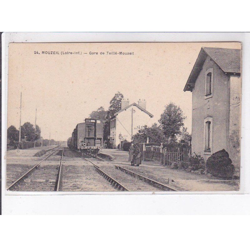 MOUZEIL: gare de teillé-mouzeil - très bon état