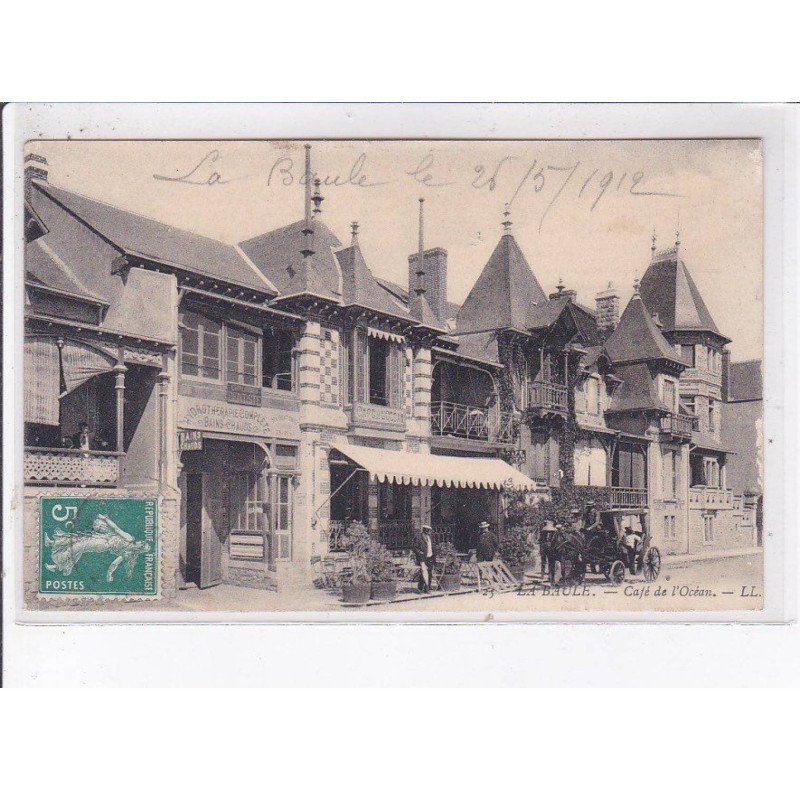 LA BAULE: café de l'océan - très bon état