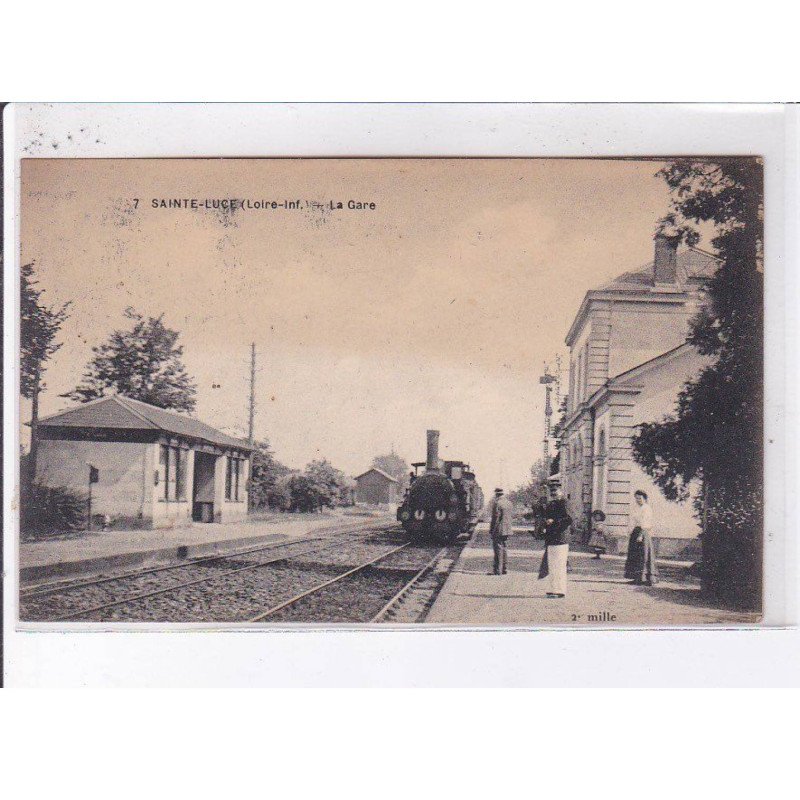 SAINTE-LUCE: la gare - très bon état
