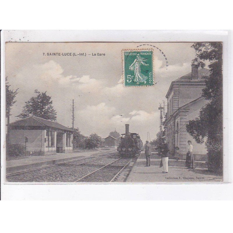 SAINTE-LUCE: la gare - état
