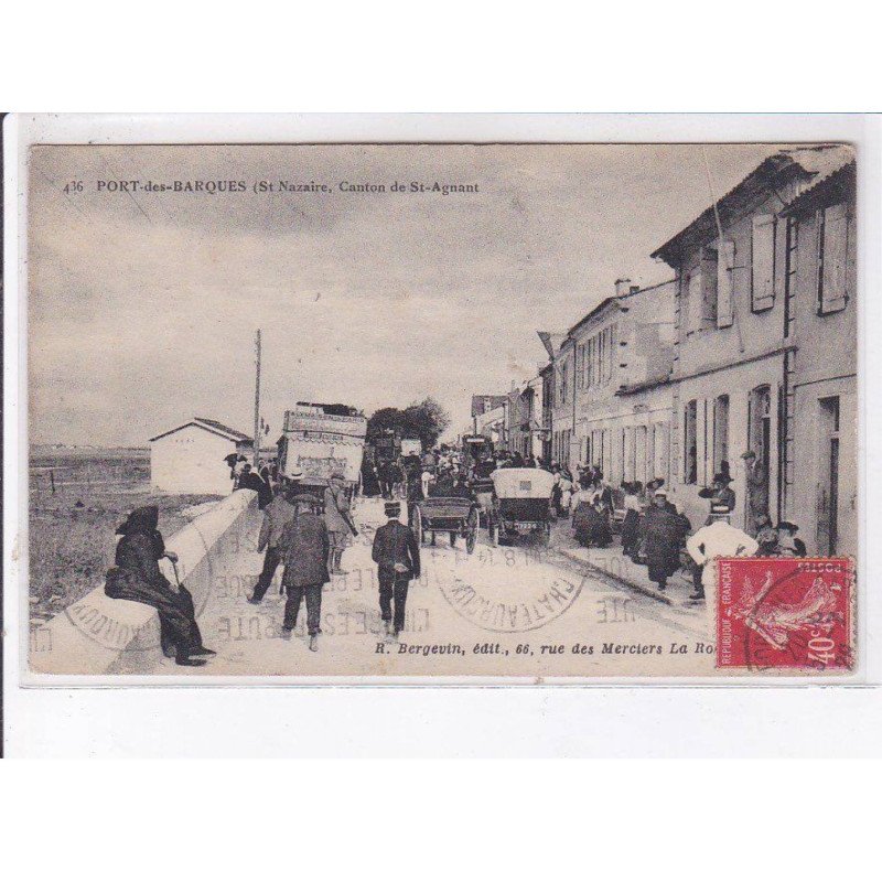 PORT-des-BARQUES: canton de saint-agnant - état