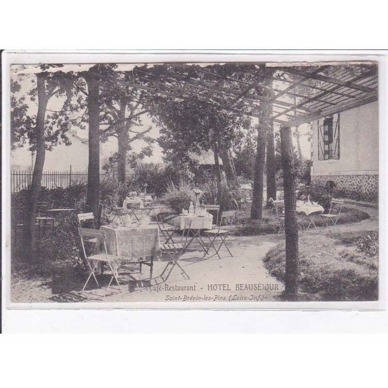 SAINT-BREVINS-les-PINS: café-restaurant, hôtel beauséjour - état