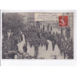 NANTES: 1911 les victimes de la "liberté" obsèque des nantais pernès et gaut - très bon état