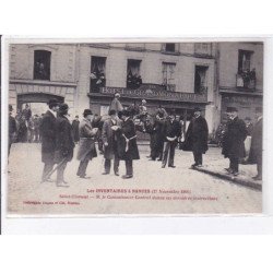 NANTES: les inventaires, saint-clément, M. le commissaire central donne ses dernières instructions - très bon état