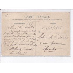 SAINT-NAZAIRE: la place marceau, pendant la foire - très bon état