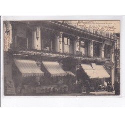NANTES: vue de la façade des grands magasins lajeunesse, marx et Cie - état
