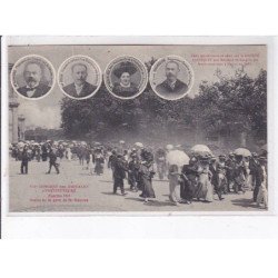 NANTES: VIIe congrès des amicales d'instituteurs, sortie de la gare de saint-nazaire - très bon état