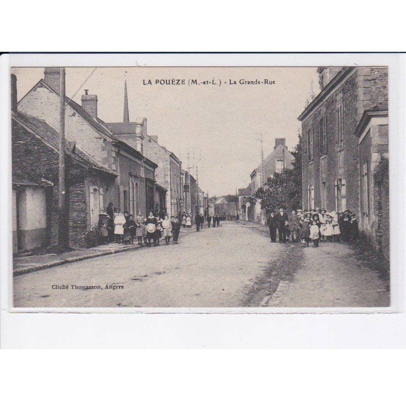 LA POUEZE: la grande-rue - très bon état