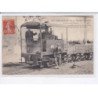 TRELAZE: carrières d'ardoises de la grande-maison, locomotive servant au transport des blocs de pierre - très bon état