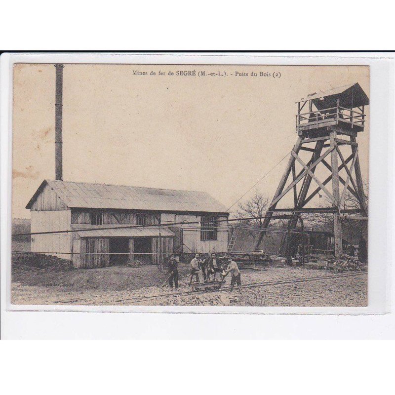 SEGRE: mines de fer, puits du bois - état