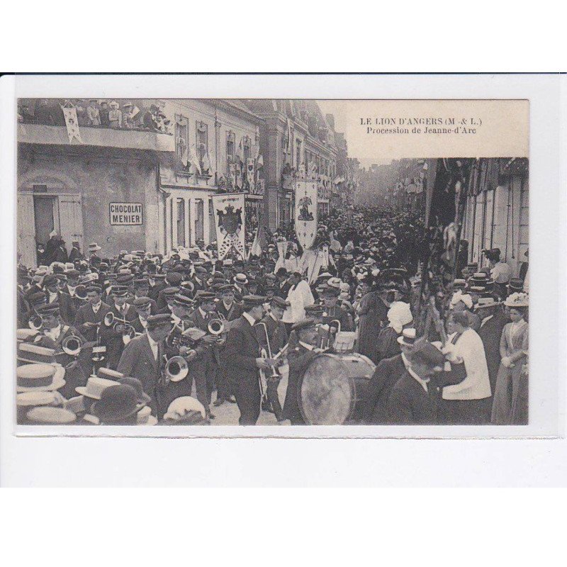 ANGERS: procession de jeanne d'arc - très bon état