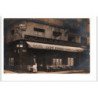 PARIS : carte photo du café de la Mutualité vers 1910 - très bon état