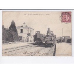 ANGERS: lion d'angers, la gare - très bon état