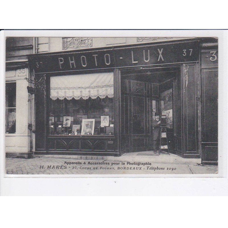 BORDEAUX: photo, lux, appareils et accessoires pour la photographie, H. Marès - très bon état