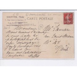 JOINVILLE-le-PONT: maison brancier, restaurant du rocher fleury, le jardin, photographie en action - très bon état