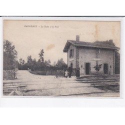 BAGNEAUX: la halte et le pont - état