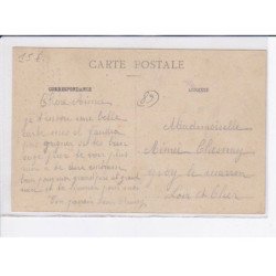 CHASTELLUX-sur-CURE: type du pays, arrivée d'un morvandiau à la foire de chastellux - très bon état