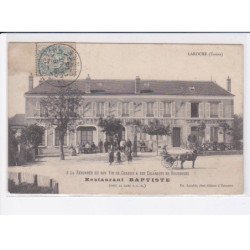 LAROCHE: restaurant baptiste, à la renommée du bon vin de chablis et des escargots de bourgogne - état